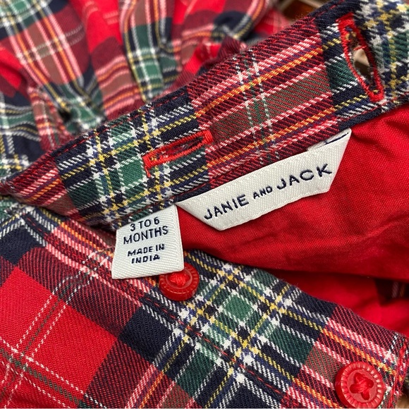 Janie and Jack First Holiday Baby Girls Dress - Picture 8 of 8